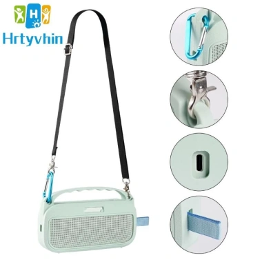 Tay áo silicon nhẹ cho túi đeo vai loa – Truy cập tiện lợi, giá đỡ an toàn