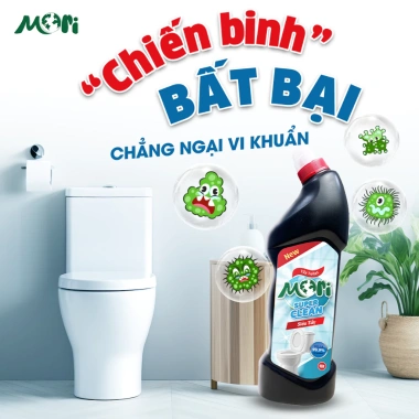 Tẩy Bồn Cầu Mori 1.000ml Diệt Khuẩn 99% Khử Mùi Tẩy Sạch Vết Bẩn Giá 39.000 VND