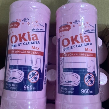 Tẩy Bồn Cầu OKia Thái Lan 960ml - Xóa Vết Bẩn, Khử Mùi, Giá 21.300₫