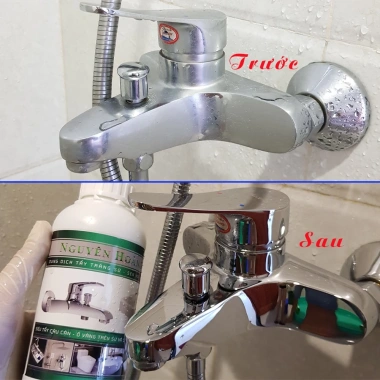 Tẩy bồn sứ Nguyên Hoàng 500ml - Sen vòi inox, bồn nhựa, gạch men, giá 99.000₫ 2