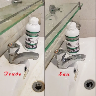 Tẩy bồn sứ Nguyên Hoàng 500ml - Sen vòi inox, bồn nhựa, gạch men, giá 99.000₫ 3