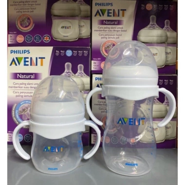 Tay cầm bình Aven Avent Natural cổ rộng - Quai cầm giúp bé tự uống sữa, 15.000đ