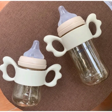 Tay cầm bình sữa silicon cho Avent Hegen Moyuum - Đệm cổ rộng, Giá chỉ 26.985 VND