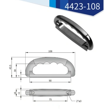 TAY CẦM NHỰA THAY THẾ VA LI KÉO - GIÁ RẺ 51.862₫, ĐỈNH CẤP, DỄ LẮP ĐẶT, Bảo Vệ Giá Đỡ