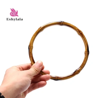 Tay cầm túi tre tròn cho túi xách - Phụ kiện DIY thủ công mới, giá ưu đãi 50.112₫ 2