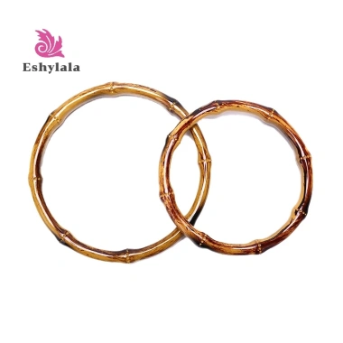 Tay cầm túi tre tròn cho túi xách - Phụ kiện DIY thủ công mới, giá ưu đãi 50.112₫ 3
