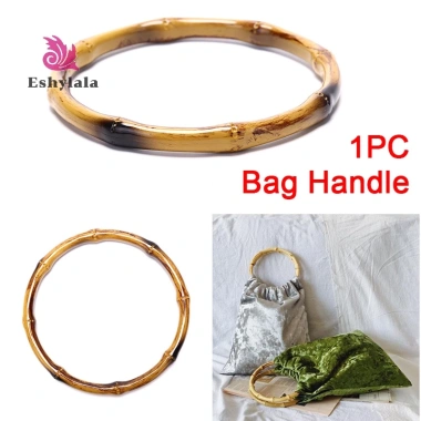 Tay cầm túi tre tròn cho túi xách - Phụ kiện DIY thủ công mới, giá ưu đãi 50.112₫ 4
