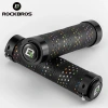 Tay cầm xe đạp ROCKBROS MTB chống trượt, khóa được, chất liệu PU bền bỉ