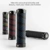 Tay cầm xe đạp ROCKBROS MTB chống trượt, khóa được, chất liệu PU bền bỉ 6