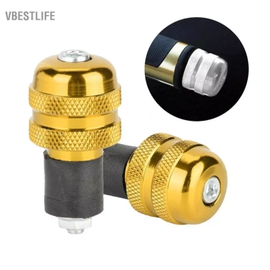 Tay cầm xe máy VBESTLIFE hợp kim nhôm 22mm vàng - Thay thế đầu ghi đông, giá chỉ 97.900đ 9