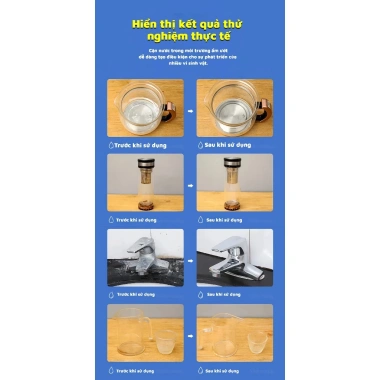 Tẩy cặn vôi, trà bằng axit citric - Sạch ấm đun, bình nóng lạnh, thiết bị gia dụng, chỉ 37.500đ