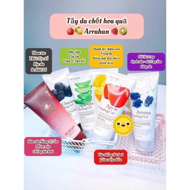 Tẩy da chết Arahan Gel Peeling Hàn Quốc 180ml thiên nhiên cho mọi da - 64.727 VND