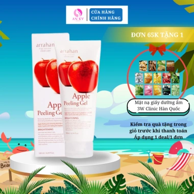 Tẩy Da Chết Arrahan Apple Peeling Gel 180ml Hàn Quốc - Giá chỉ 78.000đ, giảm mạnh so với 98.280đ