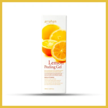 Tẩy Da Chết Arrahan Lemon Peeling Gel 180ml Hàn Quốc – Tẩy tế bào chết sâu, da sáng mịn, giảm giá 15% chỉ 85k