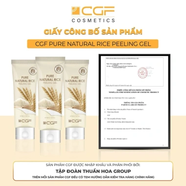 Tẩy Da Chết CGF Hàn Quốc - Giảm Giá Đặc Biệt 180k, Loại Bỏ Bã Nhờn, Da Mịn Màng, Dưỡng ẩm Sâu