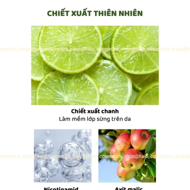 Tẩy Da Chết Chanh Tươi 62k - Làm sạch da mặt, ngừa mụn trắng, mụn đầu đen, mụn cám, phù hợp mọi loại da - Giá chỉ 50k 4