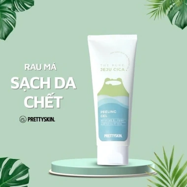 Tẩy Da Chết Da Mụn Nhạy Cảm Pretty Skin Jeju Cica Peeling Gel 150ml Giá 280k - Giảm từ 352.800 3 Tẩy Da Chết Da Mụn Nhạy Cảm Pretty Skin Jeju Cica Peeling Gel 150ml Giá 280k - Giảm từ 352.800 3