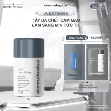 Tẩy da chết Dermalogica Daily Microfoliant cám gạo 13g - Giá 580.000đ, giảm 139.200đ
