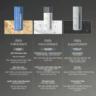 Tẩy da chết Dermalogica Daily Microfoliant cám gạo 13g - Giá 580.000đ, giảm 139.200đ