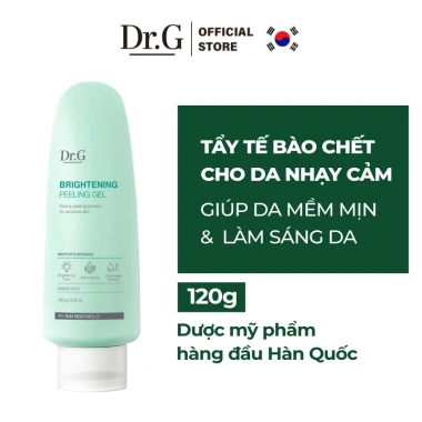 Tẩy Da Chết Dr.G Peeling Gel 120ml Dịu Nhẹ Dưỡng Sáng Da Mờ Thâm 255k