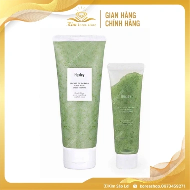Tẩy da chết Huxley chiết xuất xương rồng, sạch sâu, mềm mịn, không khô, giá 105k 8