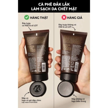 Tẩy da chết mặt cà phê Đắk Lắk Cocoon 150ml: Da mềm mại, rạng rỡ Rosslyn 7 Tẩy da chết mặt cà phê Đắk Lắk Cocoon 150ml: Da mềm mại, rạng rỡ Rosslyn 7