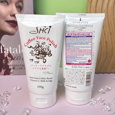 Tẩy Da Chết Mặt SHCI Coffee Face 135g – Cà Phê, Vitamin C, Sữa Trứng Dưỡng Da Sáng Mịn, Giá chỉ 89.999 VND 2