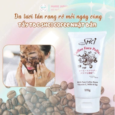 Tẩy Da Chết Mặt SHCI Coffee Face 135g – Cà Phê, Vitamin C, Sữa Trứng Dưỡng Da Sáng Mịn, Giá chỉ 89.999 VND 5