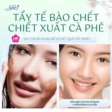 Tẩy Da Chết Mặt SHCI Coffee Face 135g – Cà Phê, Vitamin C, Sữa Trứng Dưỡng Da Sáng Mịn, Giá chỉ 89.999 VND 8