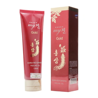 Tẩy da chết mặt trắng da cấp ẩm hồng sâm - My Gold Korea Red Ginseng Peeling Gel 130ml giá 149k 4 Tẩy da chết mặt trắng da cấp ẩm hồng sâm - My Gold Korea Red Ginseng Peeling Gel 130ml giá 149k 4
