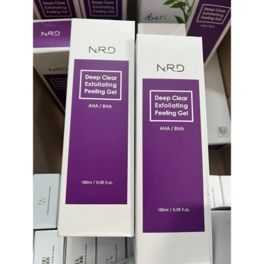Tẩy Da Chết N.R.D Gel AHA BHA - Dịu Nhẹ, Làm Sạch Sâu, Giảm Mụn, 205.000đ