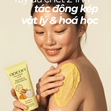 Tẩy da chết Odeon 100ml - Giá ưu đãi 32.500 VND, làm sạch sâu, da mịn