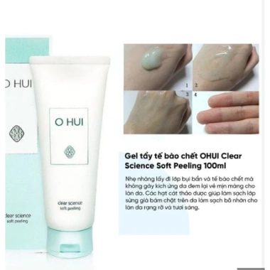 Tẩy da chết Ohui Clear Science Soft Peeling 30 gói 30ml - Giá ưu đãi 98.000đ