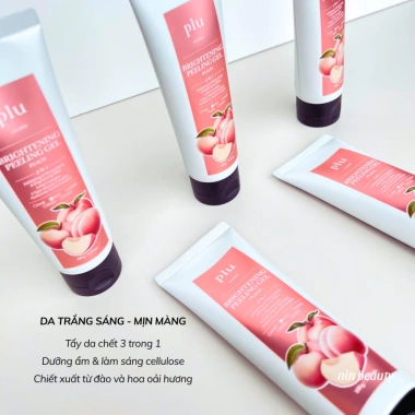 Tẩy Da Chết Plu Brightening Peeling Gel Peach 100g: Da Sáng Mịn, Giá Ưu Đãi 265k 3