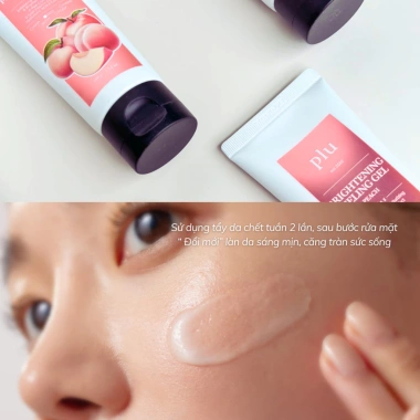 Tẩy Da Chết Plu Brightening Peeling Gel Peach 100g: Da Sáng Mịn, Giá Ưu Đãi 265k 4