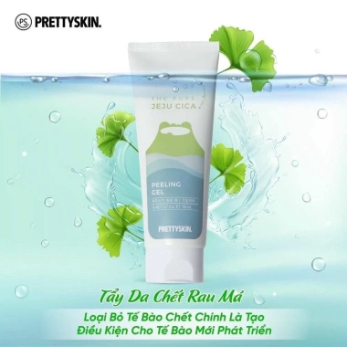 Tẩy da chết rau má Prettyskin 150ml - Loại bỏ tế bào chết, da mịn màng, giảm mụn, chỉ 275.000₫ (Giá gốc 357.500₫)