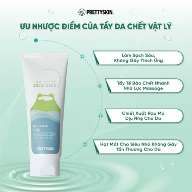 Tẩy da chết rau má Prettyskin 150ml - Loại bỏ tế bào chết, da mịn màng, giảm mụn, chỉ 275.000₫ (Giá gốc 357.500₫) 5 Tẩy da chết rau má Prettyskin 150ml - Loại bỏ tế bào chết, da mịn màng, giảm mụn, chỉ 275.000₫ (Giá gốc 357.500₫) 5
