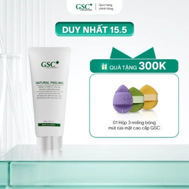 Tẩy Da Chết Sinh Học GSC Natural Peeling – Sạch Nhẹ Nhàng, Không Bào Mòn, 475k