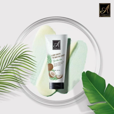 Tẩy Da Chết Sợi Dừa Phương Anh 2.024 - A Cosmetic, Da Mặt Mịn Mềm, Giá 84.999₫