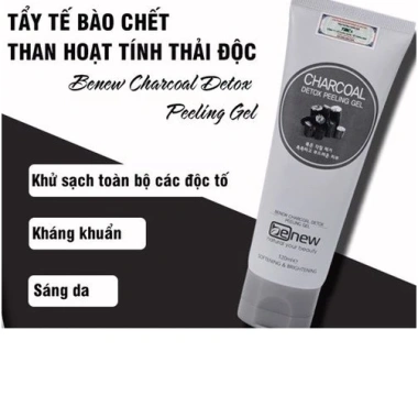 Tẩy Da Chết Than Hoạt Tính BENEW Hàn Quốc 120ml Cho Da Dầu Mụn Xạm Đen - Hàng Chính Hãng 115k 4