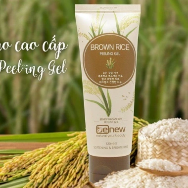 Tẩy Da Chết Trắng Da Benew Brown Rice Peeling Gel Hàn Quốc 120ml - Sữa Gạo Tự Nhiên Cho Mặt & Toàn Thân 4 Tẩy Da Chết Trắng Da Benew Brown Rice Peeling Gel Hàn Quốc 120ml - Sữa Gạo Tự Nhiên Cho Mặt & Toàn Thân 4