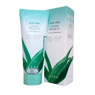 Tẩy Da Chết và Tế Bào Chết Da Mặt Lô Hội Dabo Hàn Quốc Aloe Vera Calming Peeling Gel - 169k 3