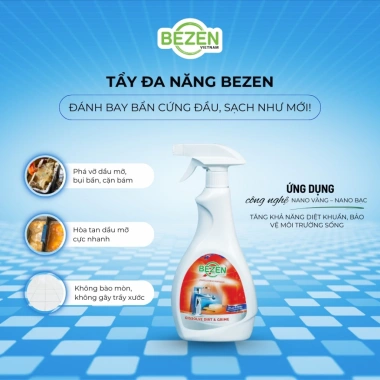Tẩy Đa Năng BEZEN 500ml - Giá giảm, làm sạch nhanh, không gây hại, chỉ 43.875 VND 4