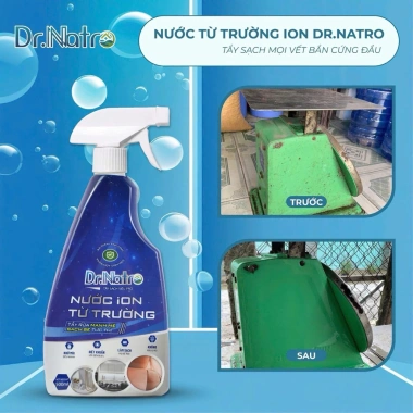Tẩy đa năng Dr.Natro 500ml - 142k, tặng 2 miếng chà nhám, 1 khăn, 1 gói dưỡng hoa 5