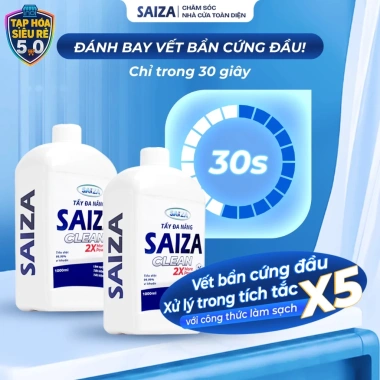 Tẩy Đa Năng SAIZA 1.000ml - Nano Bạc Diệt Khuẩn, Khử Mùi Toilet, Bồn Cầu, Sàn Gạch - 71.500đ 4