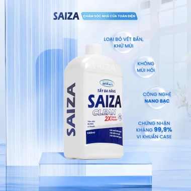 Tẩy Đa Năng SAIZA 1.000ml - Nano Bạc Diệt Khuẩn, Khử Mùi Toilet, Bồn Cầu, Sàn Gạch - 71.500đ 9