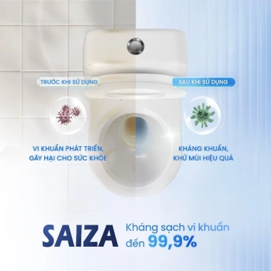 Tẩy đa năng Saiza dung dịch nước – Làm sạch bề mặt, sàn, nhà tắm, xoong nồi, giá ưu đãi 55.515₫ 6