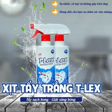Tẩy đa năng Tlex 500ml - Dung dịch tẩy trắng quần áo siêu sạch, an toàn cho da tay, giảm giá 53.000₫ 3