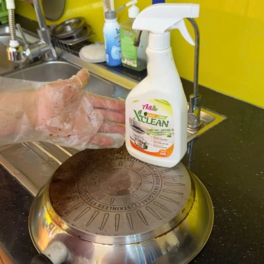 Tẩy Đa Năng XClean 500ml – Miễn Phí Miếng Cọ, Loại Bỏ Dầu Mỡ, Cặn Canxi An Toàn Cho Nhà Bếp 89.000₫ 7