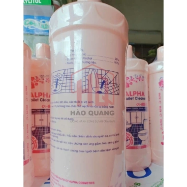 Tẩy Hồng Alpha 960ml Nước Tẩy Toilet Đậm Đặc Diệt Khuẩn: Hiệu Quả, Giá 50.050 VND